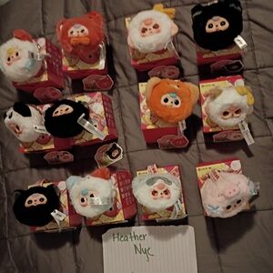 Plush Animal Doll Set - Multicolor